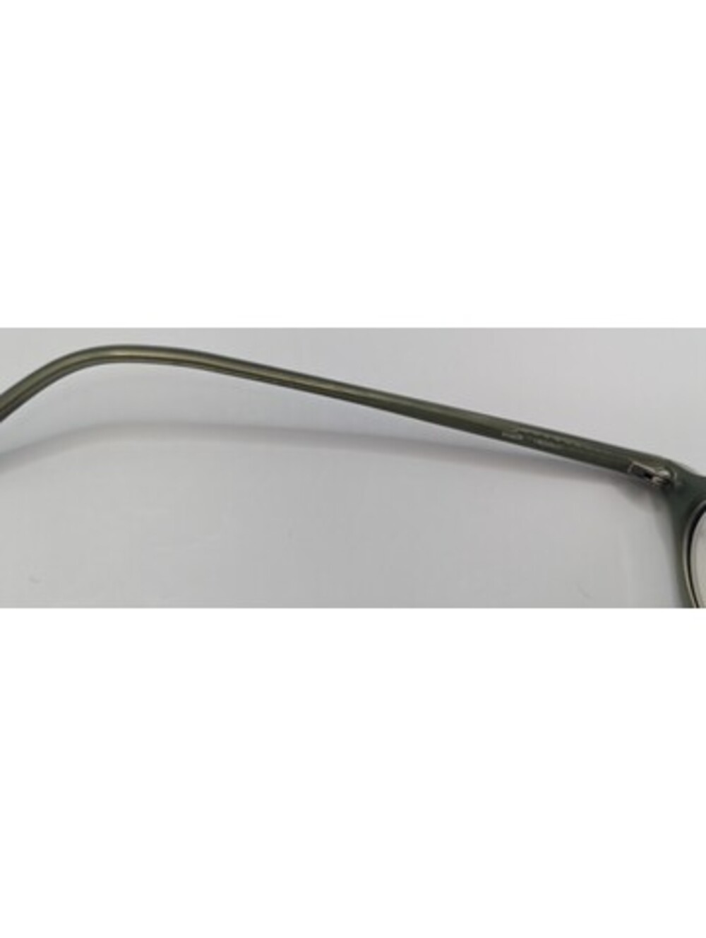 Nicole Miller Sweety Eyeglasses Frame Olive Translucent Green Oval  46-16-140 - Picture 7 of 15